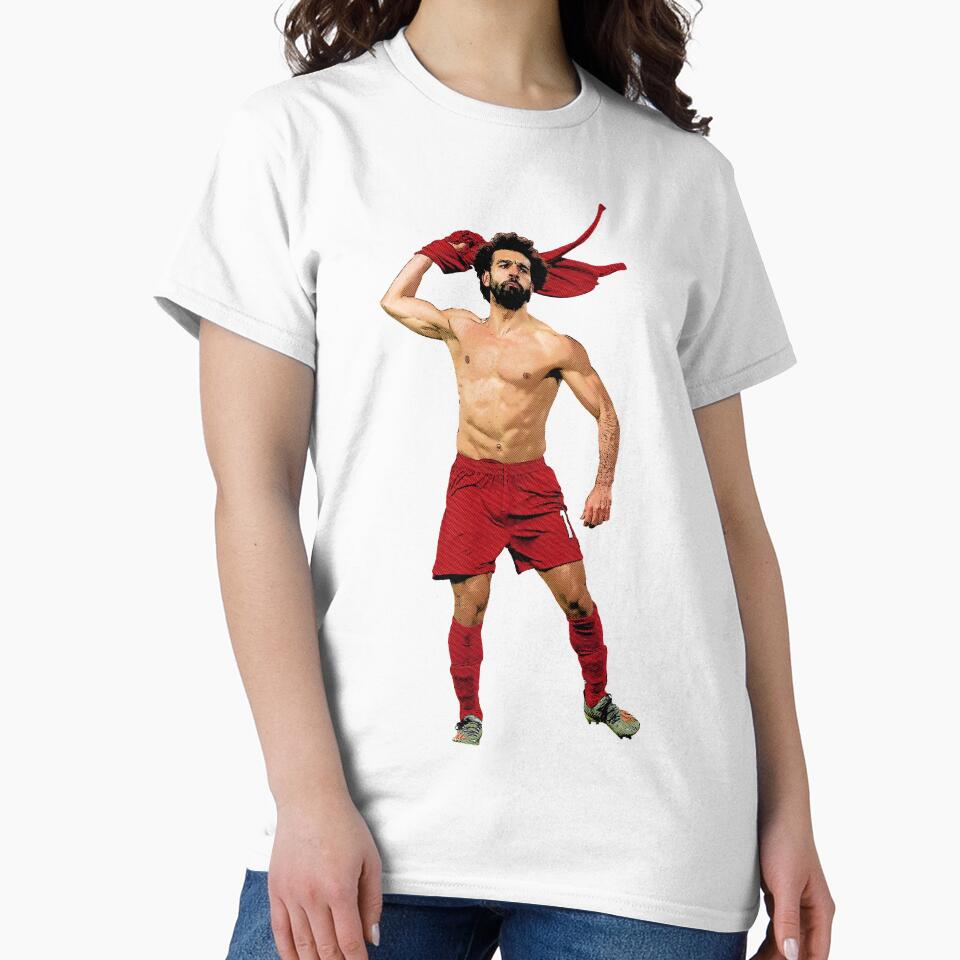 Mohamed Salah -Shirt in hand celebration by Nolopola