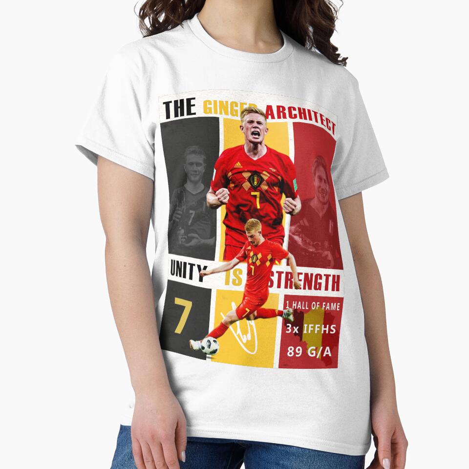 Kevin De Bruyne Belgium Football Poster  - Soccer Fan Print by Af-RT10