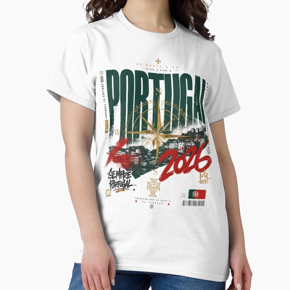 Portugal 2026 Football World Cup Glory | Seleção Fan Supporter Shirt by rushaib