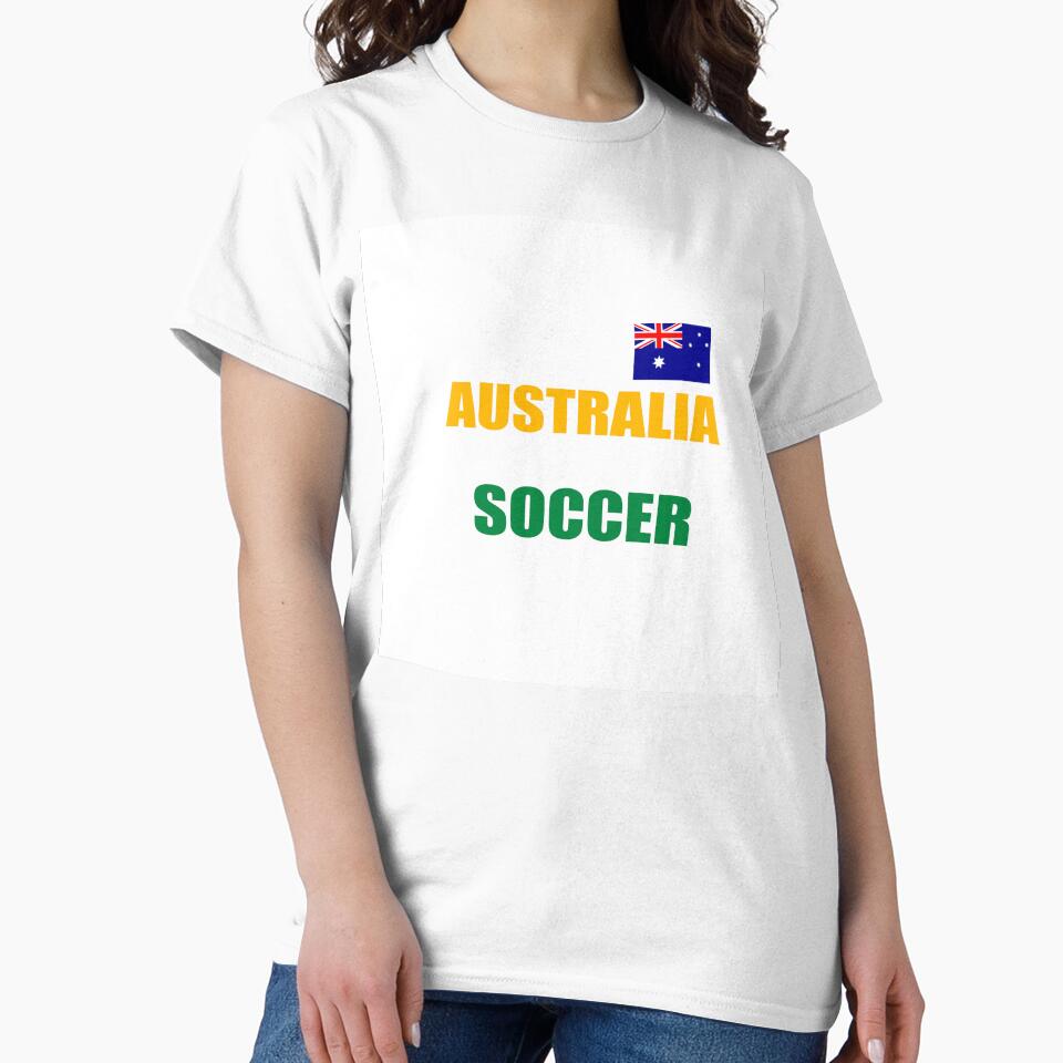 Australia Soccer Shirt – Green and Gold Fan Tee | Uncle Jichuan by Uncle-Jichuan