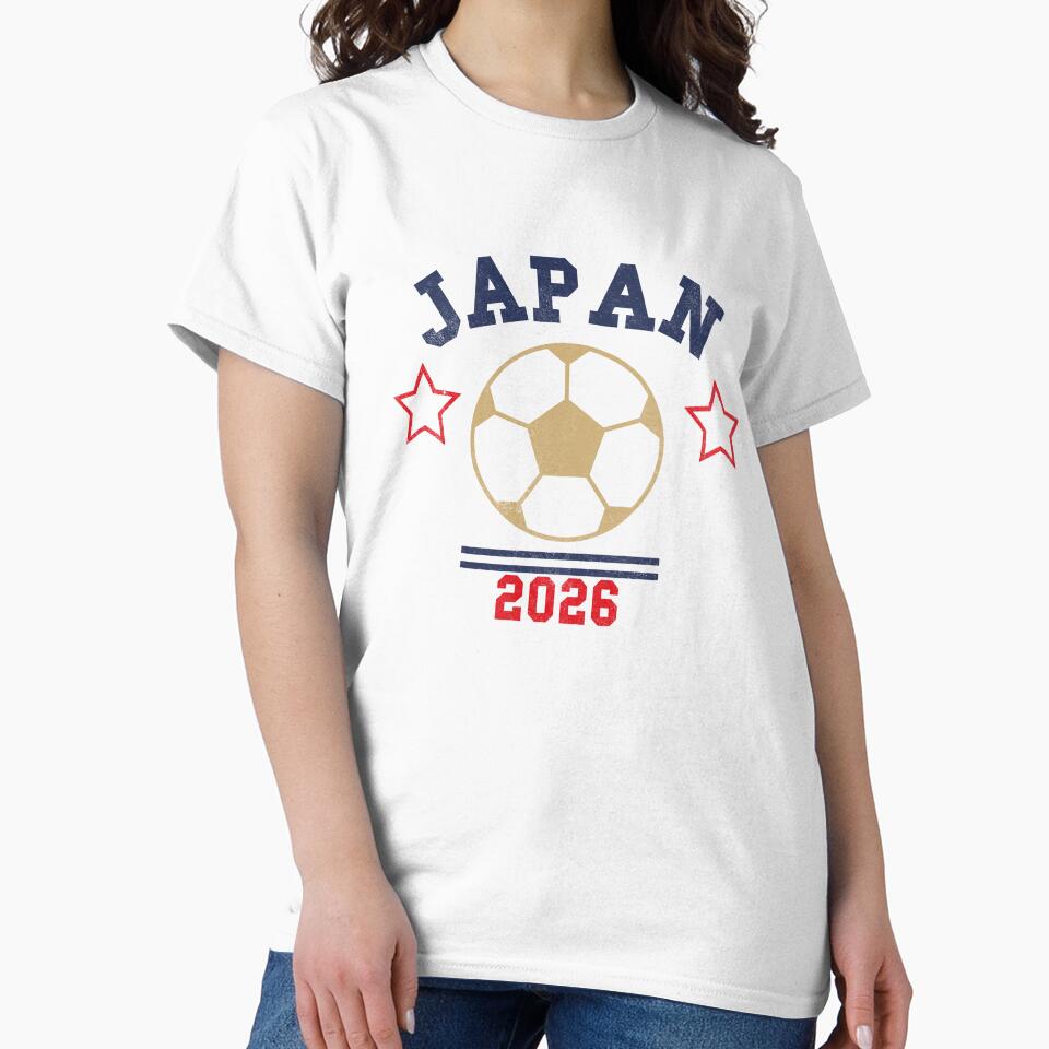 Japan 2026 — Vintage Soccer Tee by C & T ArtLab