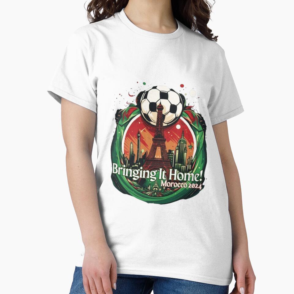 Morocco "Bringing it Home" Soccer Paris 2024 Fan Art 2 by StuartGraceShop