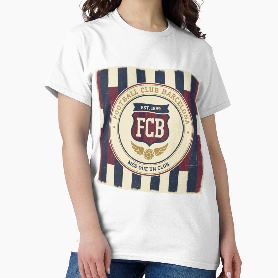FCB Vintage - Football Fan Design by SPORT NATION ART