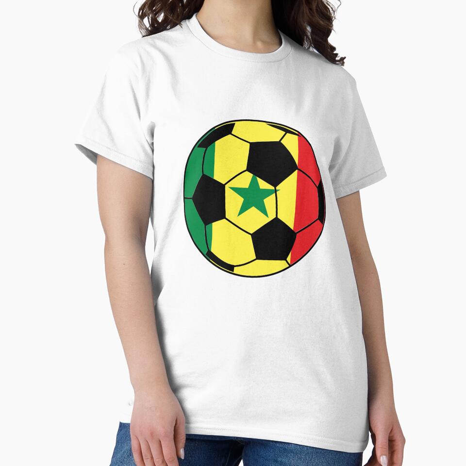 Senegal Flag Soccer Ball by FinalScoreClub