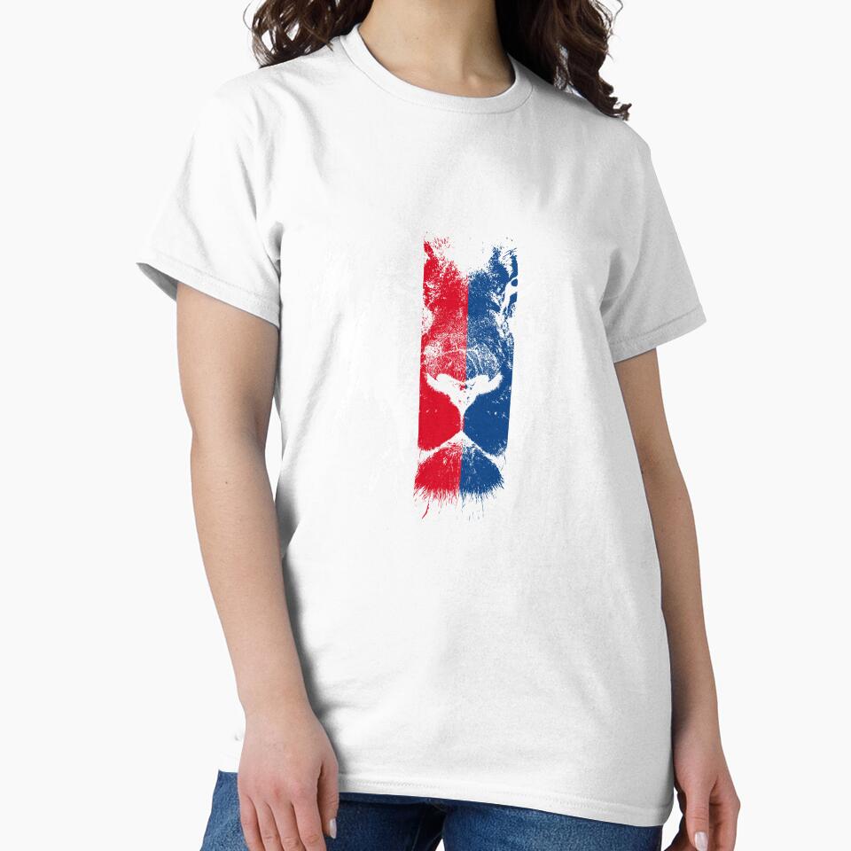 Soccer fans in Lyon, France by Tshirtspain