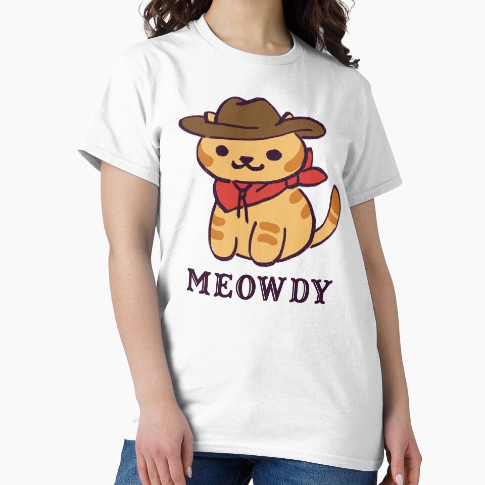 I draw billy the kitten being the cowboy cat he is / meowdy text by RansRoom
