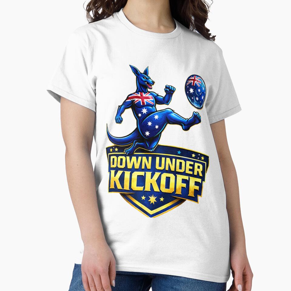 Aussie Goal Rush Kangaroo Soccer Emblem by Prime legend