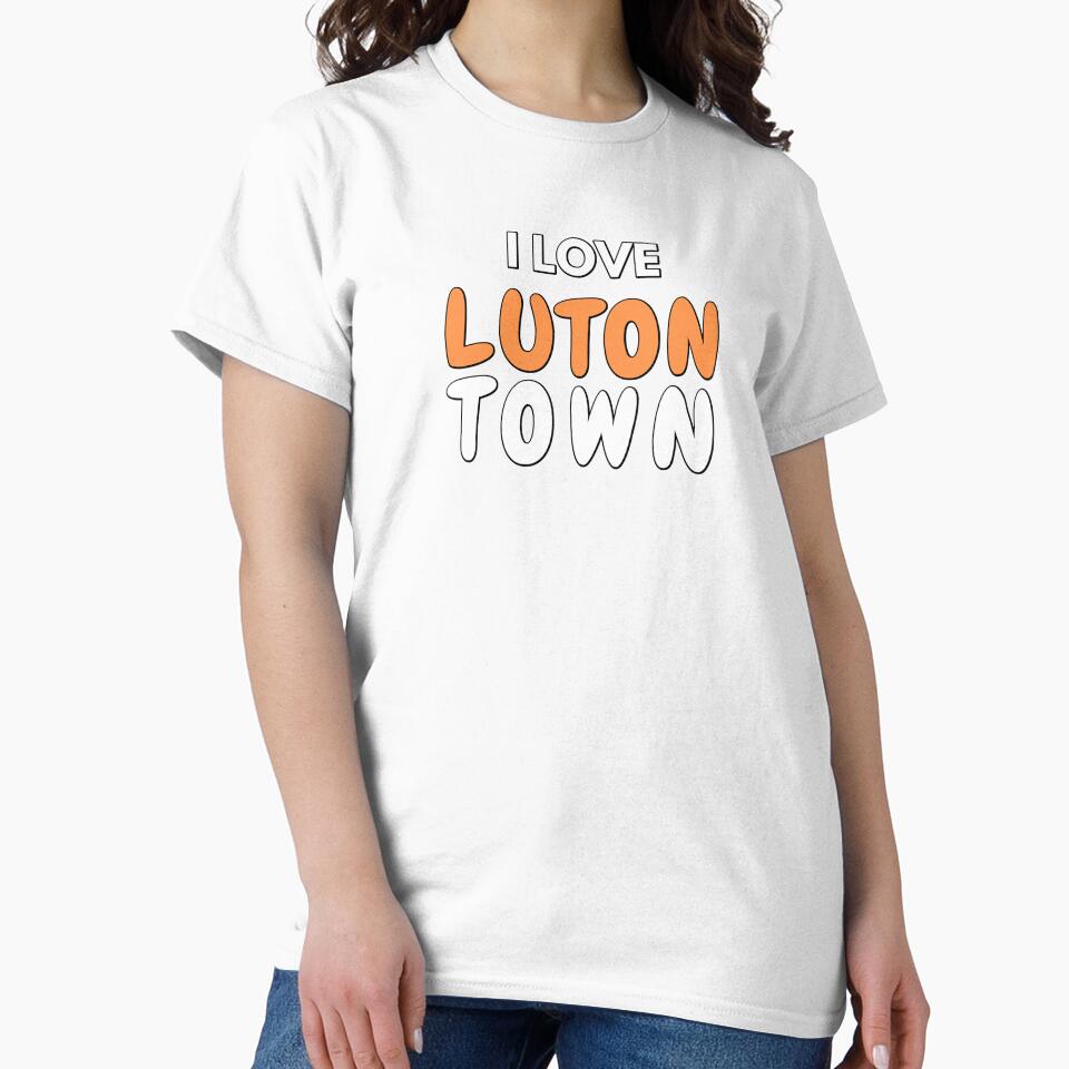 I love Luton Town Hatters UK England by AEROSPACE-IND