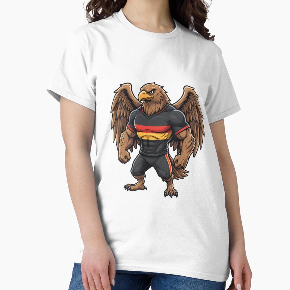 Powerful German Eagle Football Mascot 2026 by ArtByKatti