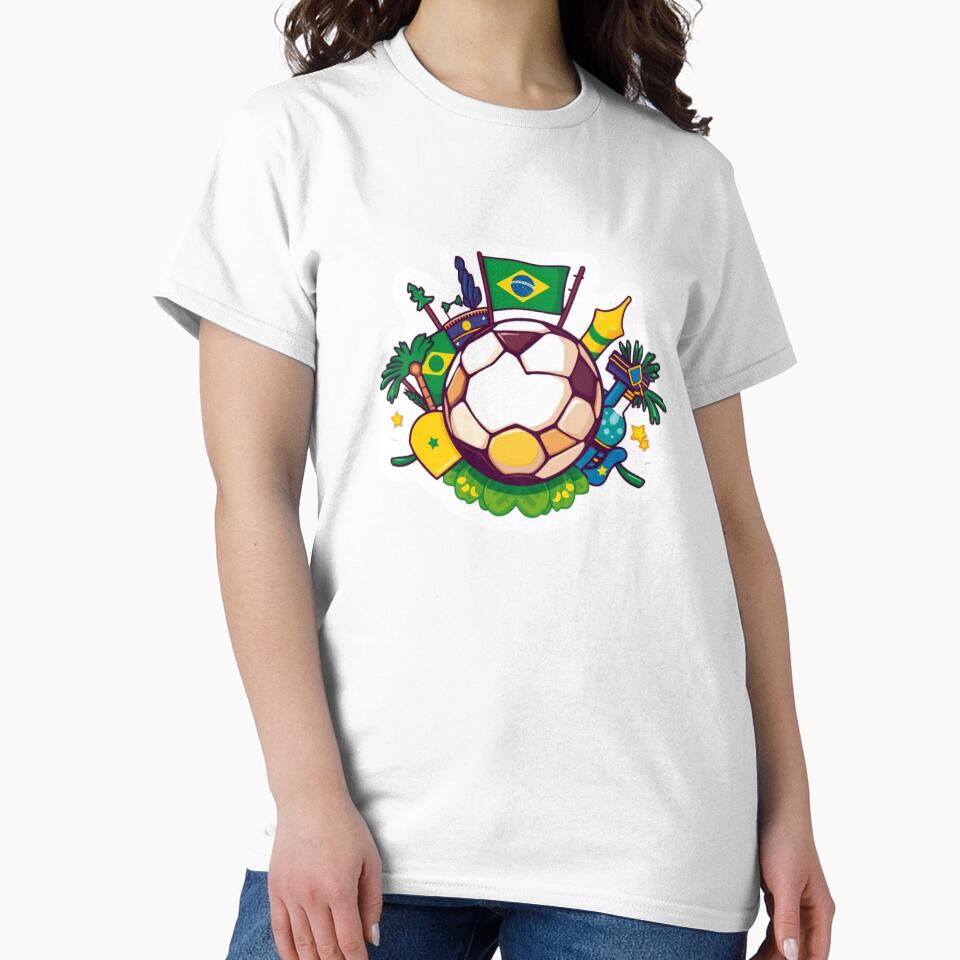 Keep Calm and Cheer Brazil | Funny Brazil Football Sticker by HC-Boutique