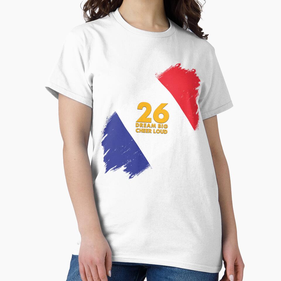 France Football 2026 Dream Big Cheer Loud by BananaPrint