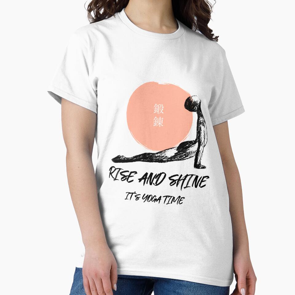 Funny Yoga Rise and Shine by RiseandShineTee