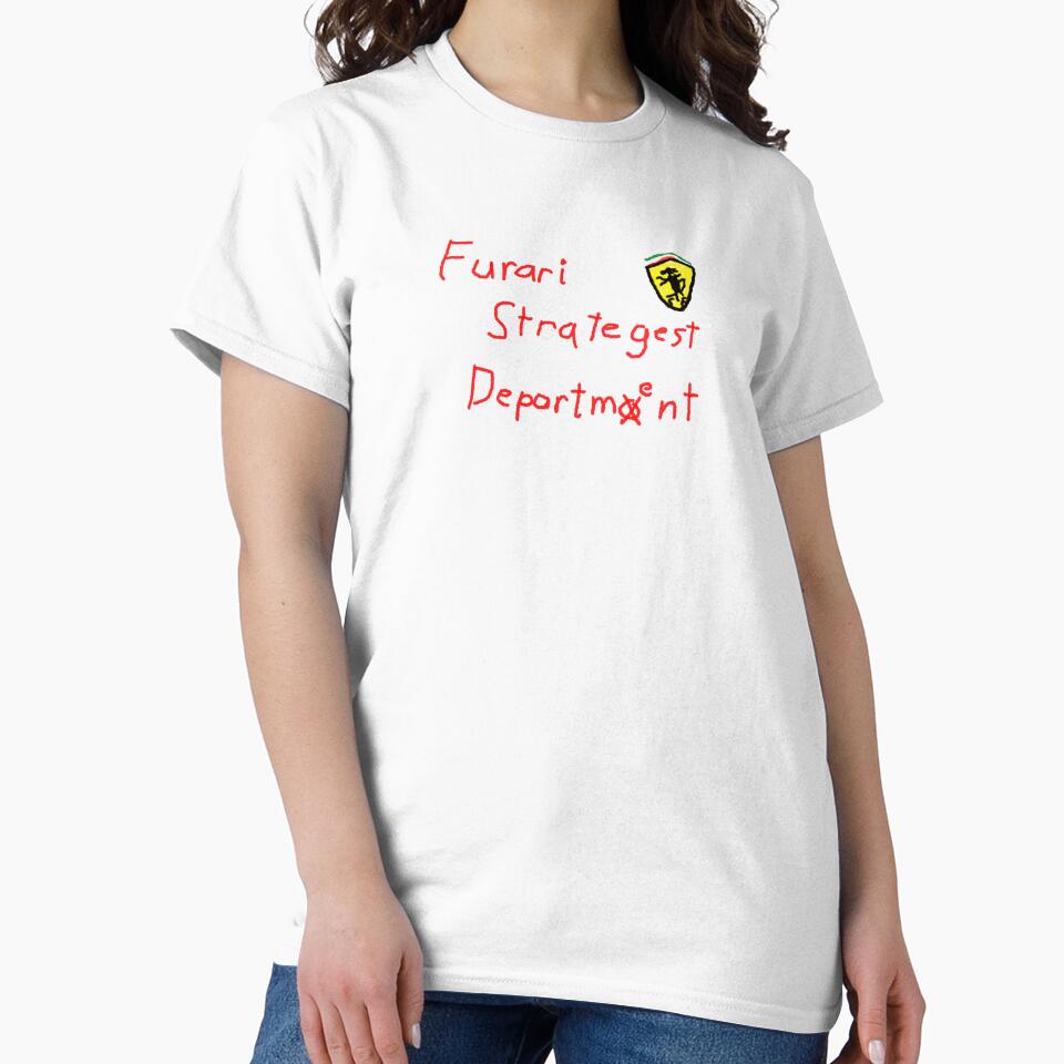 "Official" Ferrari Strategy Department Shirts by krugmeister65