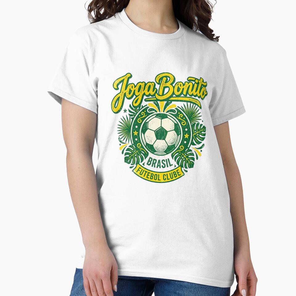 Joga Bonito Brasil Tee by Fankickstore