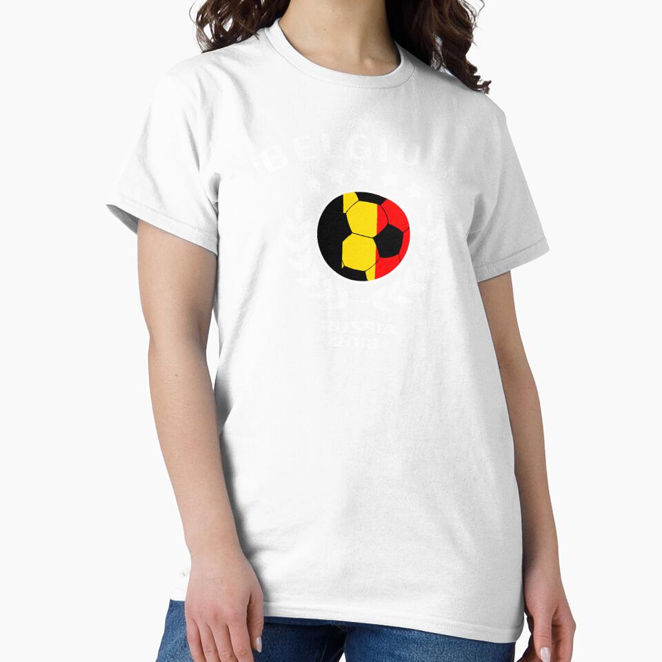 Belgium Belgian Soccer Team 2018 T Shirt Football fan by edinson753