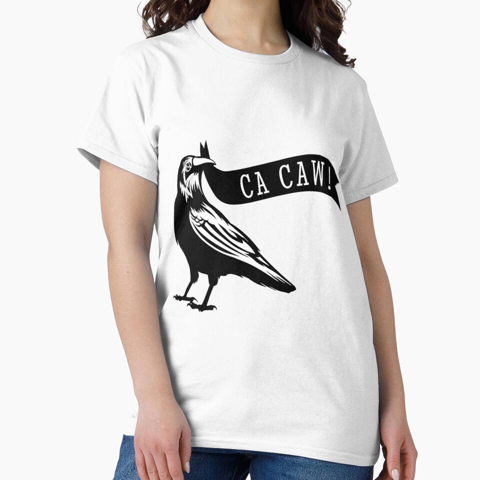 Funny Blackbird Crow Ca Caw for Bird Watching Crow Lovers Premium by ageddaughter679