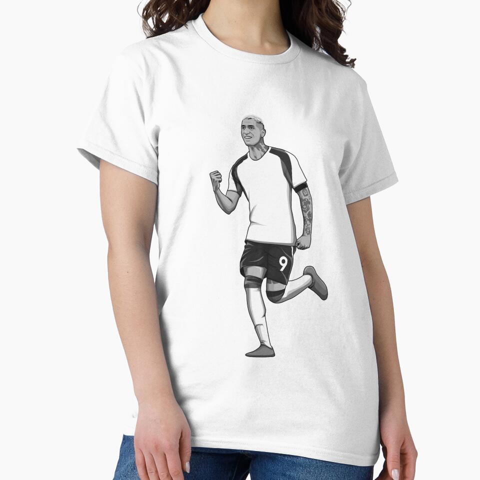 Richarlison Black and White Version by Aldduardo
