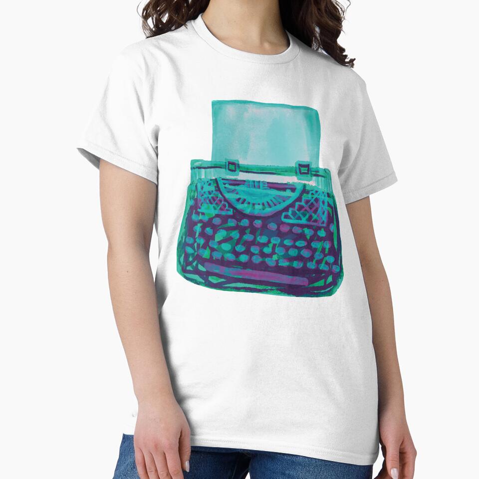 Abstract Retro Typewriter Illustration by ZaraRoza