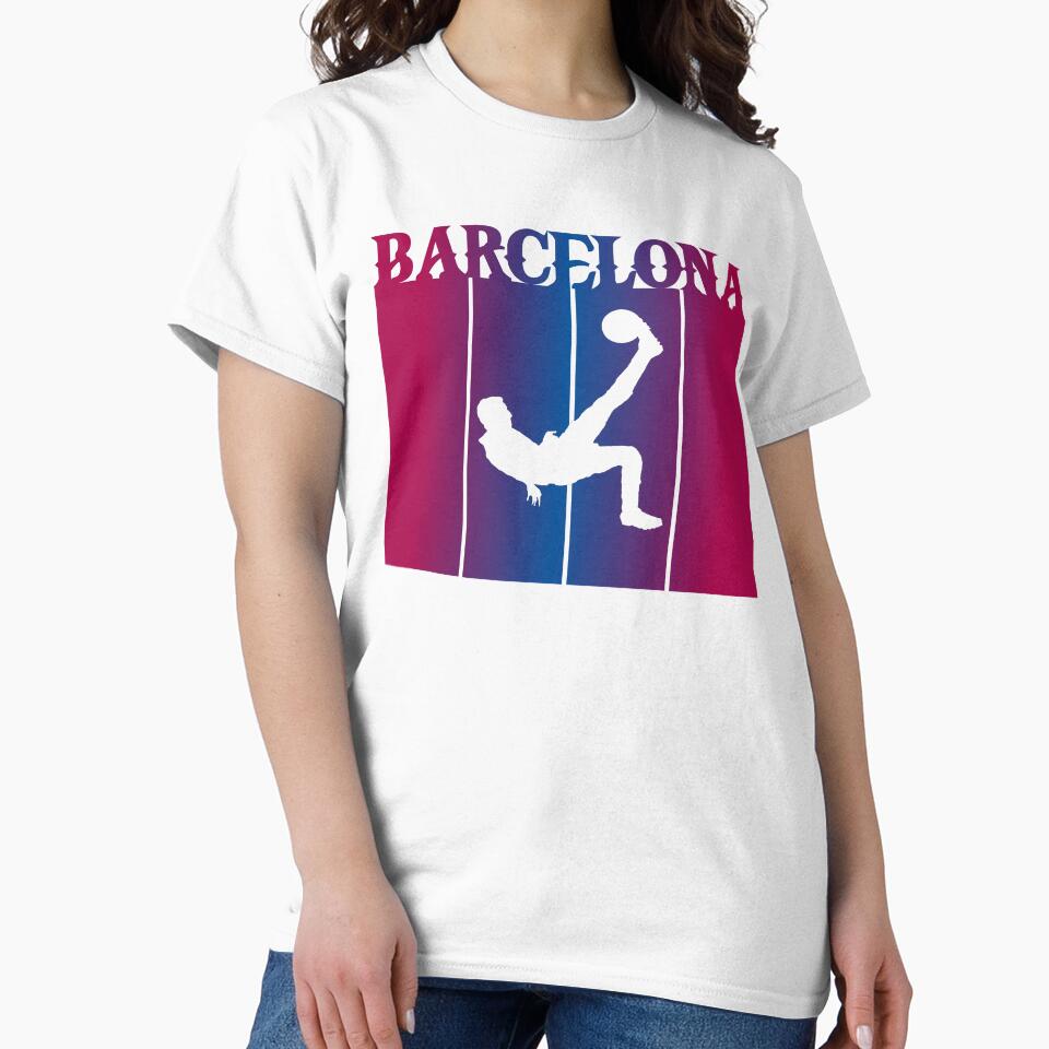 Barcelona soccer player - design for Barcelona soccer fans worldwide - boys, girls, teens or adults by Fanaticos