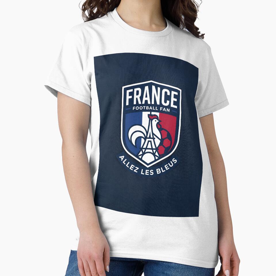 France Football Fan Crest by PixorStudio