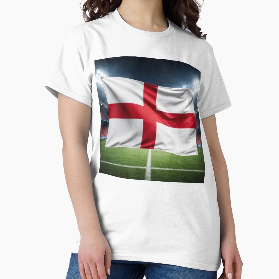 England Flag 3D Football Design – Supporters England by artsdesignpro