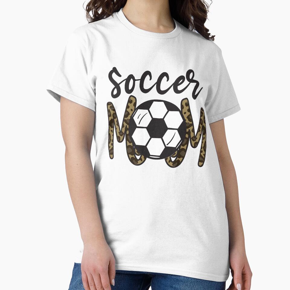 Soccer Mom Leopard Funny Soccer Mom Mother's Day 2021 by clothesy7