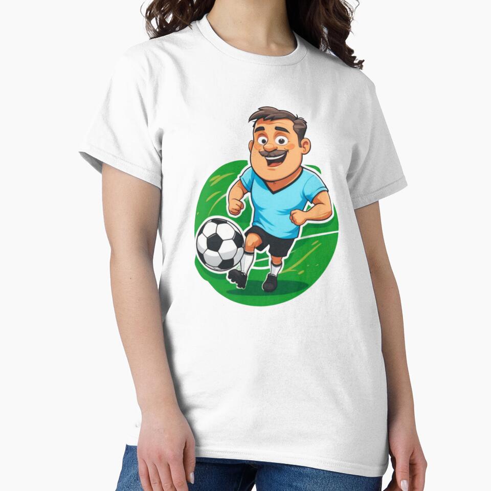Soccer Dad in Action Sticker by minimalizy