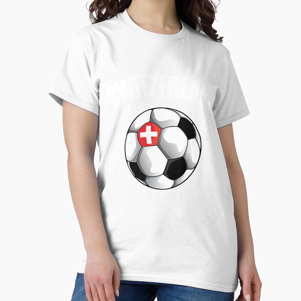 Switzerland Football - Swiss Flag Soccer Ball by TravelScientist