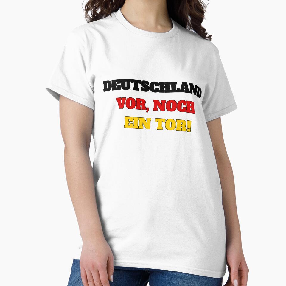 Germany Fan Shirt - Deutschland Vor, Noch ein Tor! by Hamlet & Sons