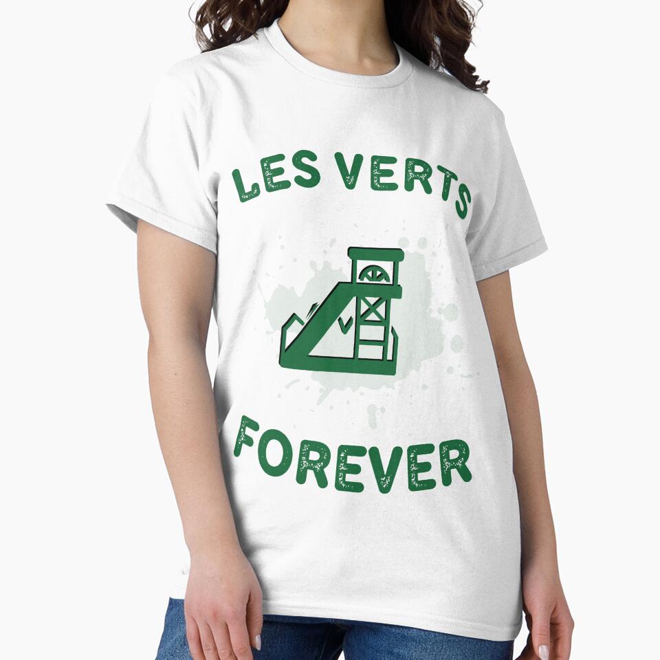 Greens Forever - Stéphanois Football Supporter Gift by alitzel-stnera
