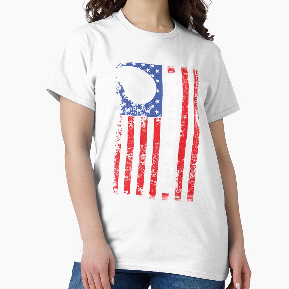 Soccer Mom USA flag American Sports by ibeargifts