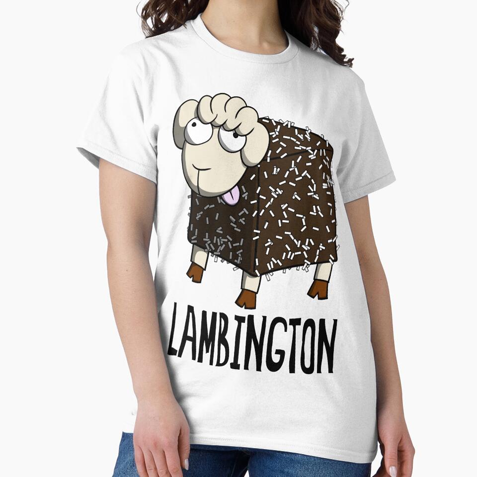 Lambington (lamb + lamington= this excellent pun!) by CJ-Cusack