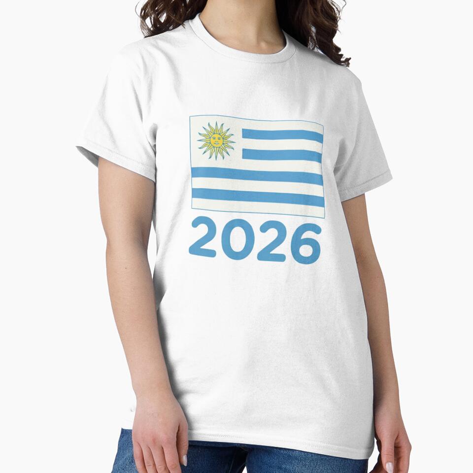 Uruguay Flag 2026 Soccer Fan Shirt | Uruguay Football Supporter Design by 21 Tulips