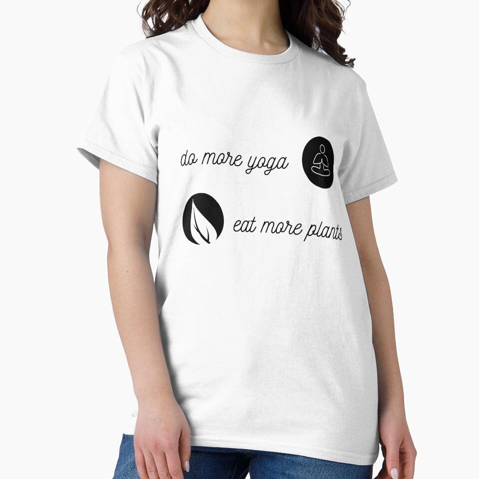 Do More Yoga, Eat More Pants yoga top by PetrKad