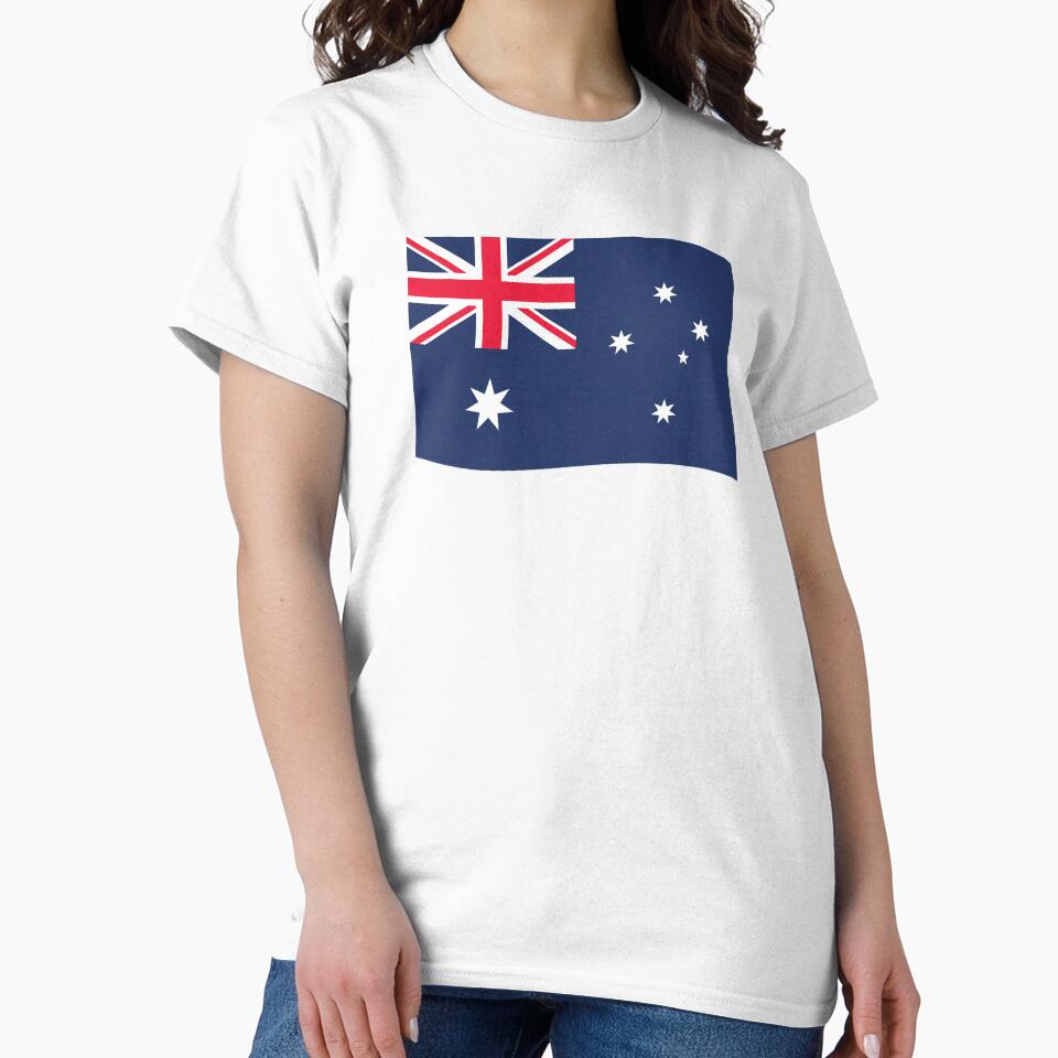 Australia Wave Flag (On Black) by STUDIO-72