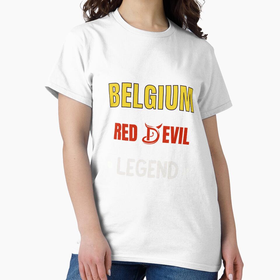 Belgian Red Devils Legend supporter t-shirt by Passionfoot