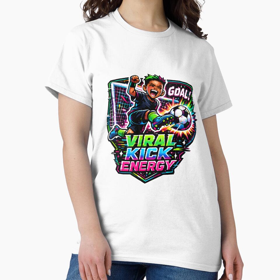 Viral Kick Energy Soccer Graphic Illustration by SplashTastic