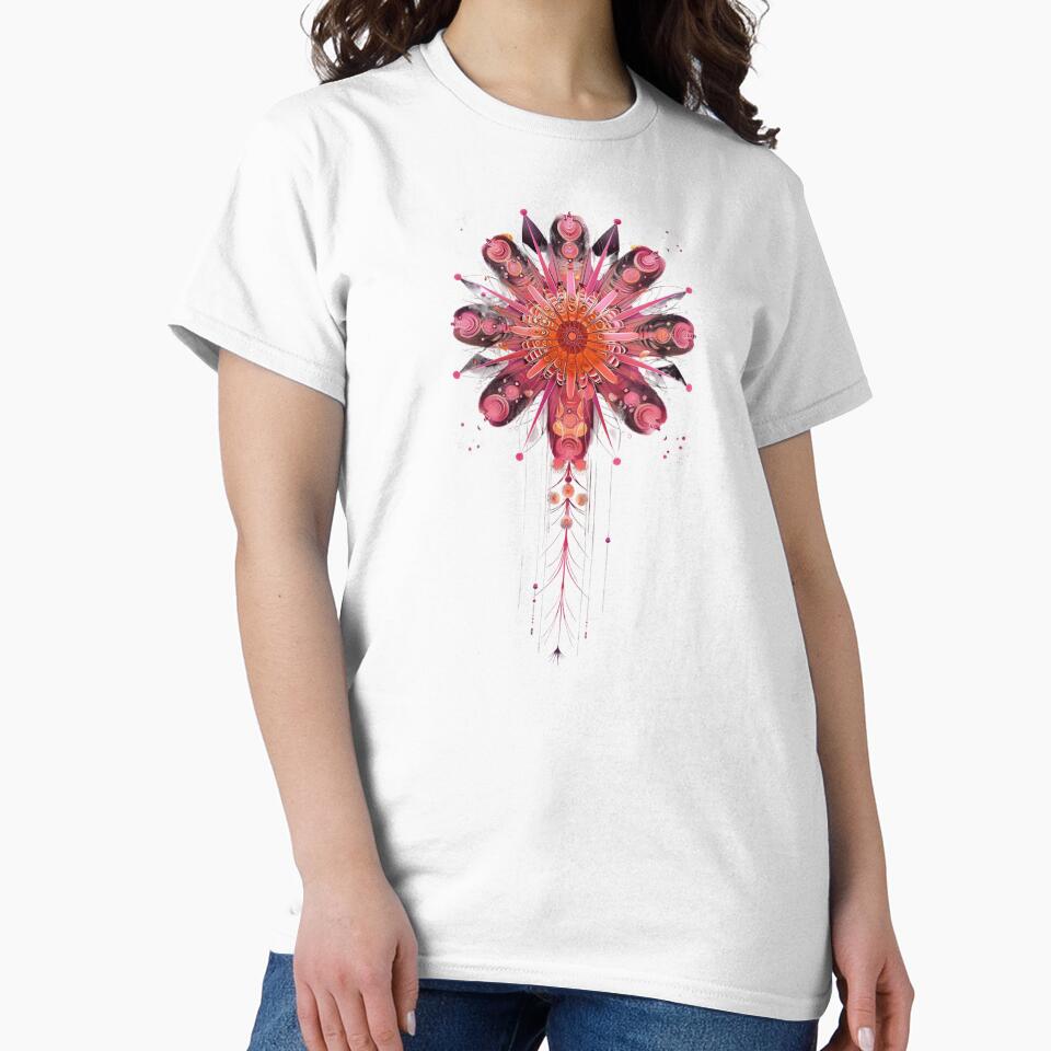 Pink Mandala by Ganeshirt