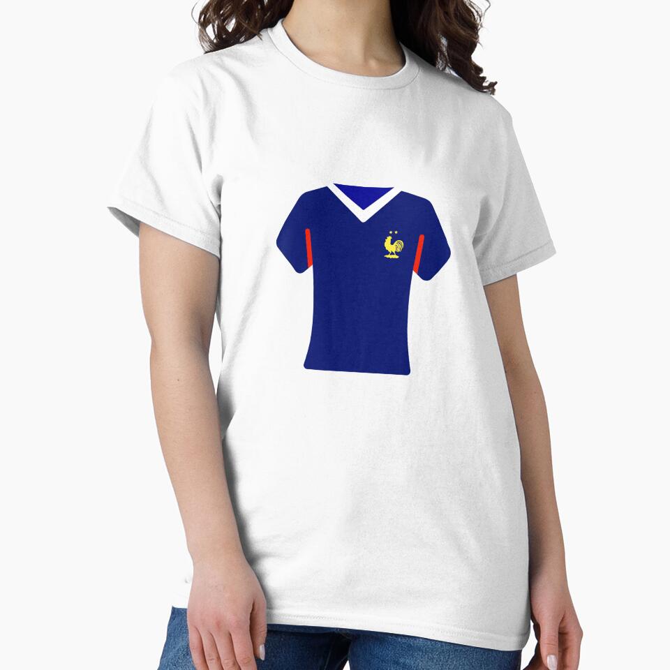 france flag football shirt by LiteratiOnline