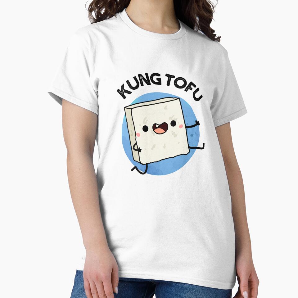 Kung Tofu Funny Food Tofu Puns by punnybone