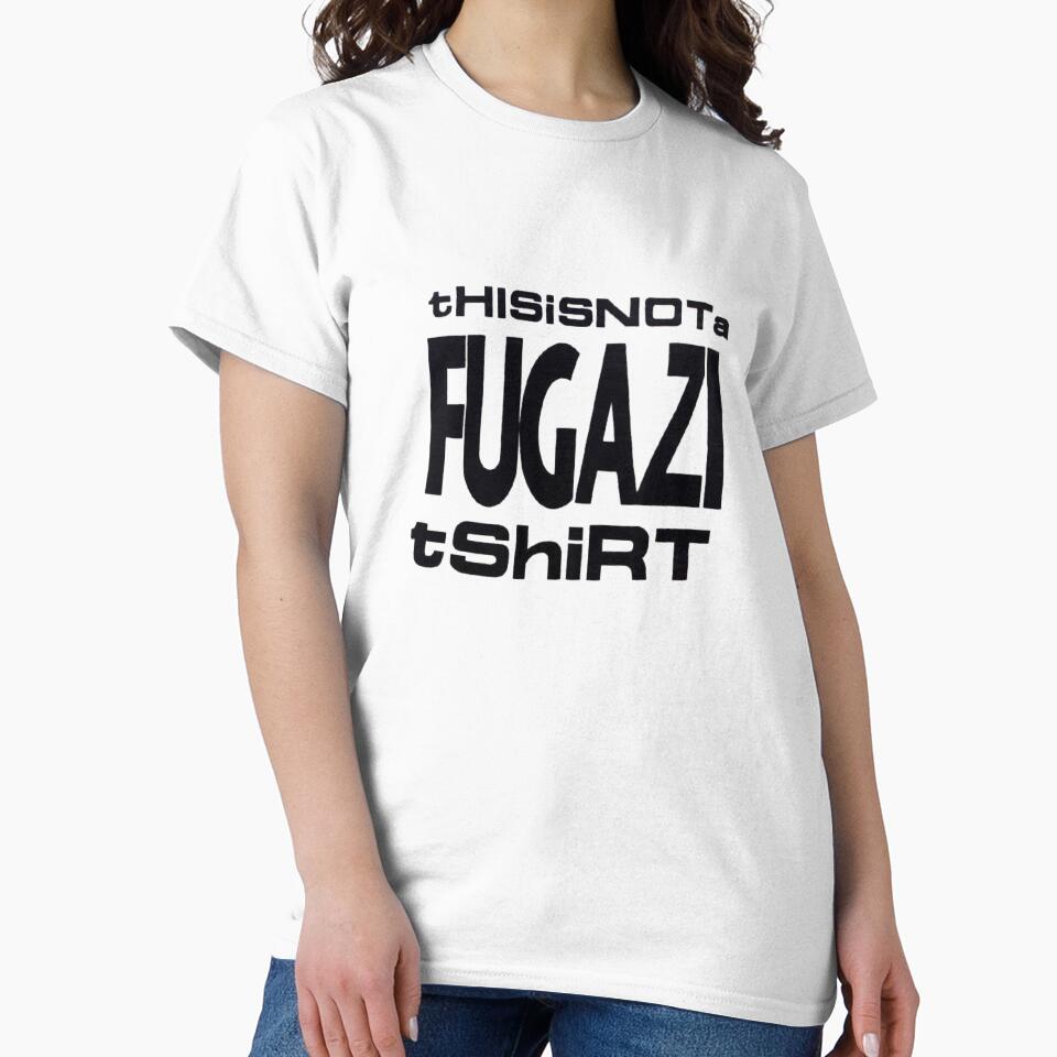this is not a fugazi tshirt white by bumbumbum17