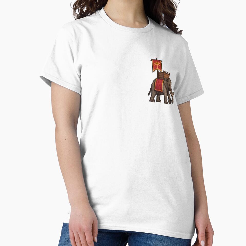 War elephant carthaginian retro style 90's by WirelessChimp