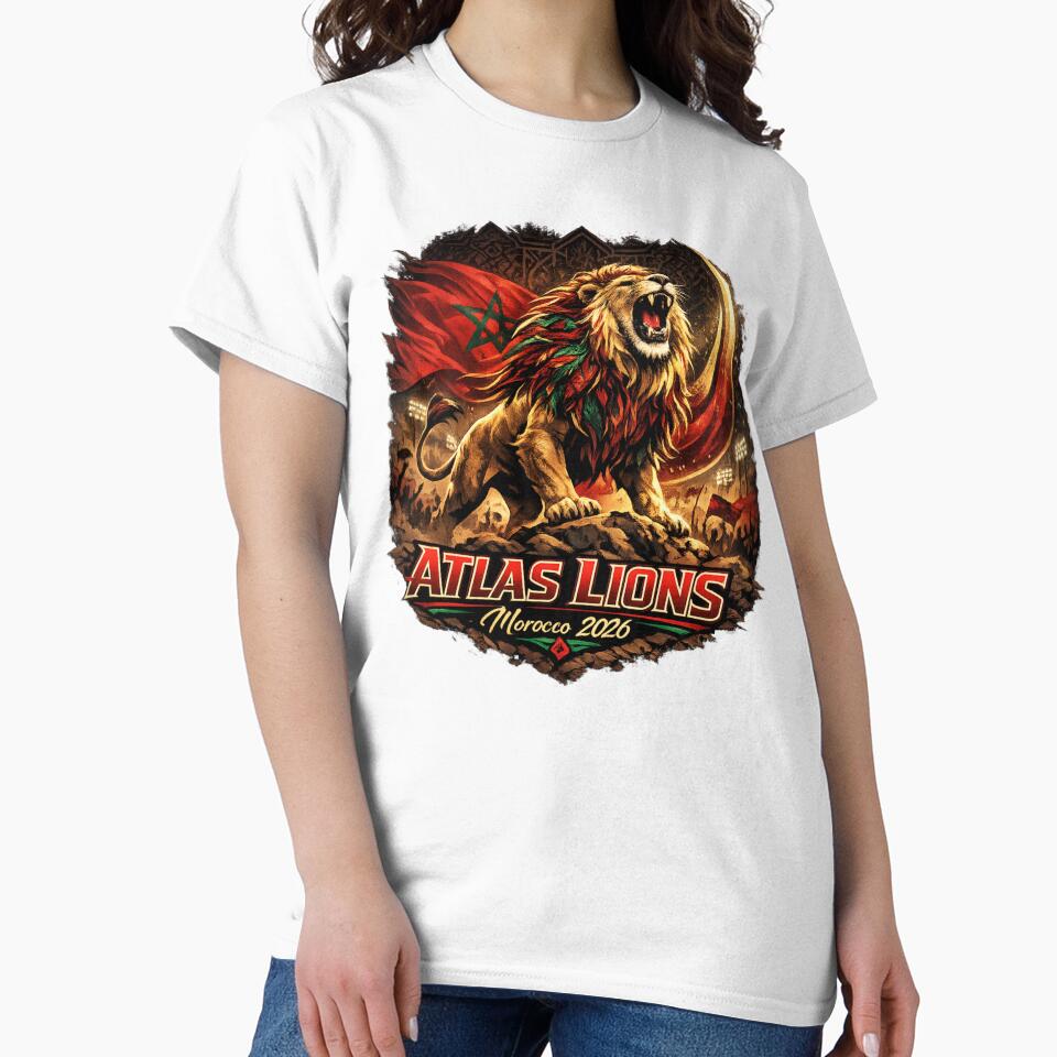 Morocco Football Fan - Atlas Lions by Zenith-Co
