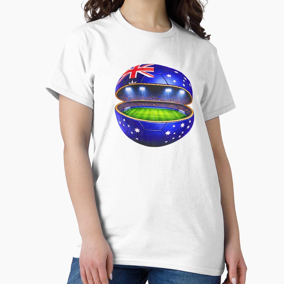 Australia Soccer Stadium Ball Design by FunToTheFullest