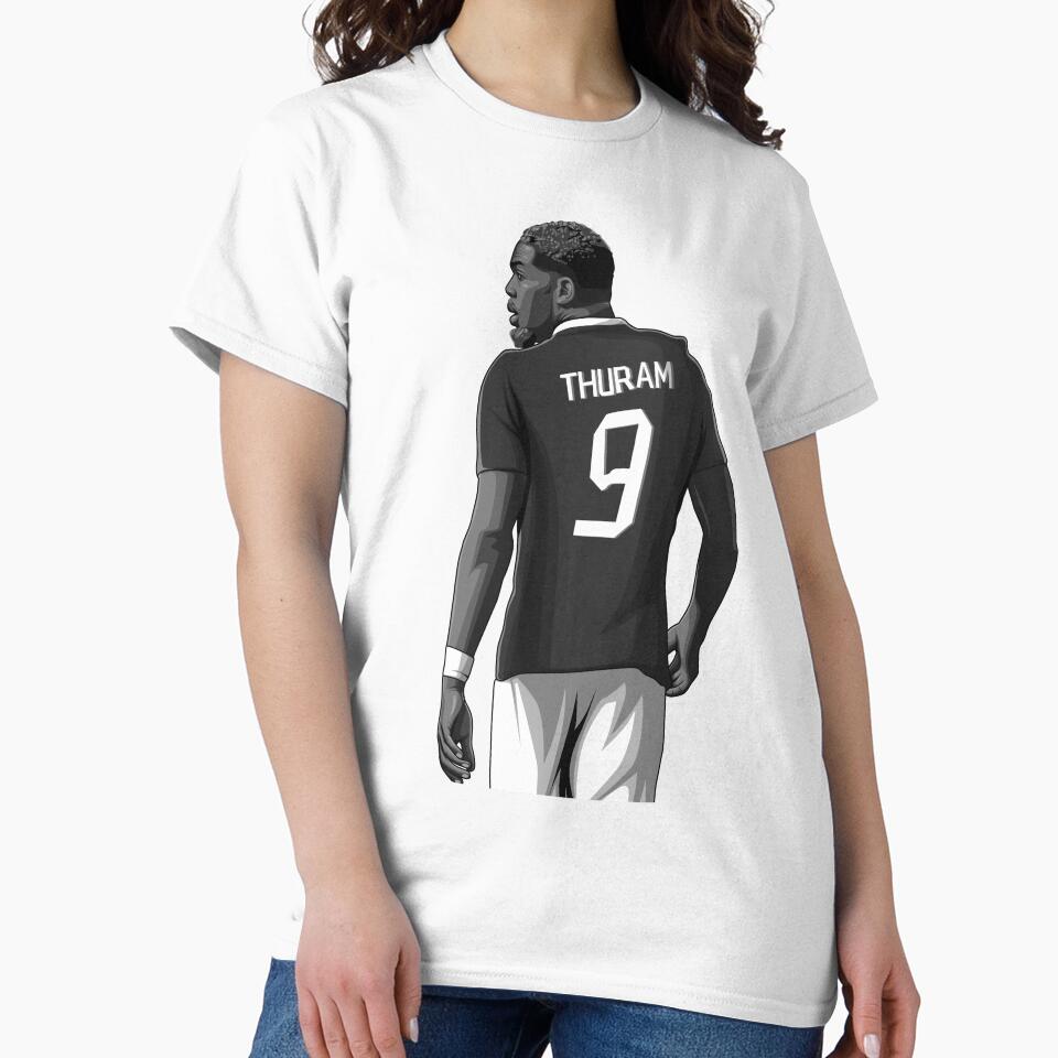 Marcus Thuram Black and White Version by Aldduardo