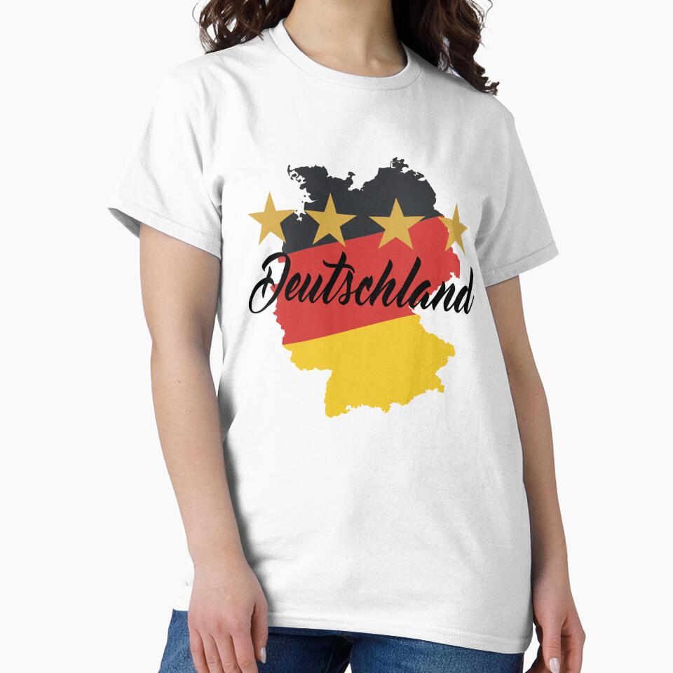 Germany lettering with national colors black red gold by Ecmoprints
