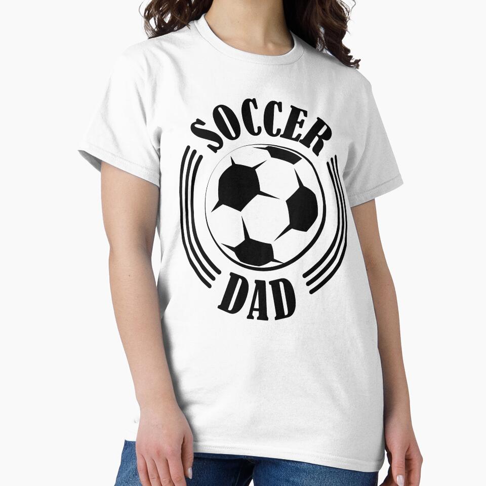 soccer dad father soccer ball graphic logo club by AndreMi