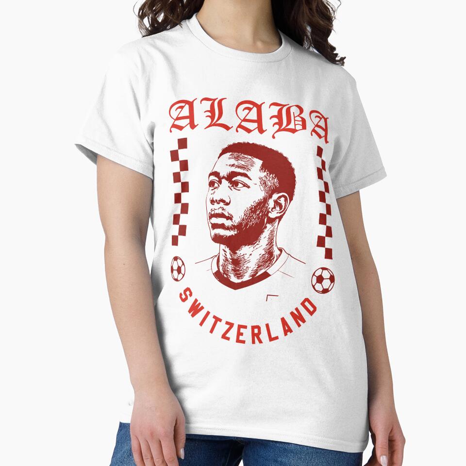Alaba Switzerland Soccer Legend Vintage Football Fan Shirt by Tattee