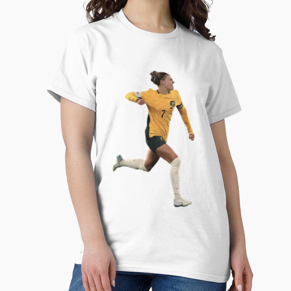 Steph Catley Matildas Goal Celebration by ijdesigns