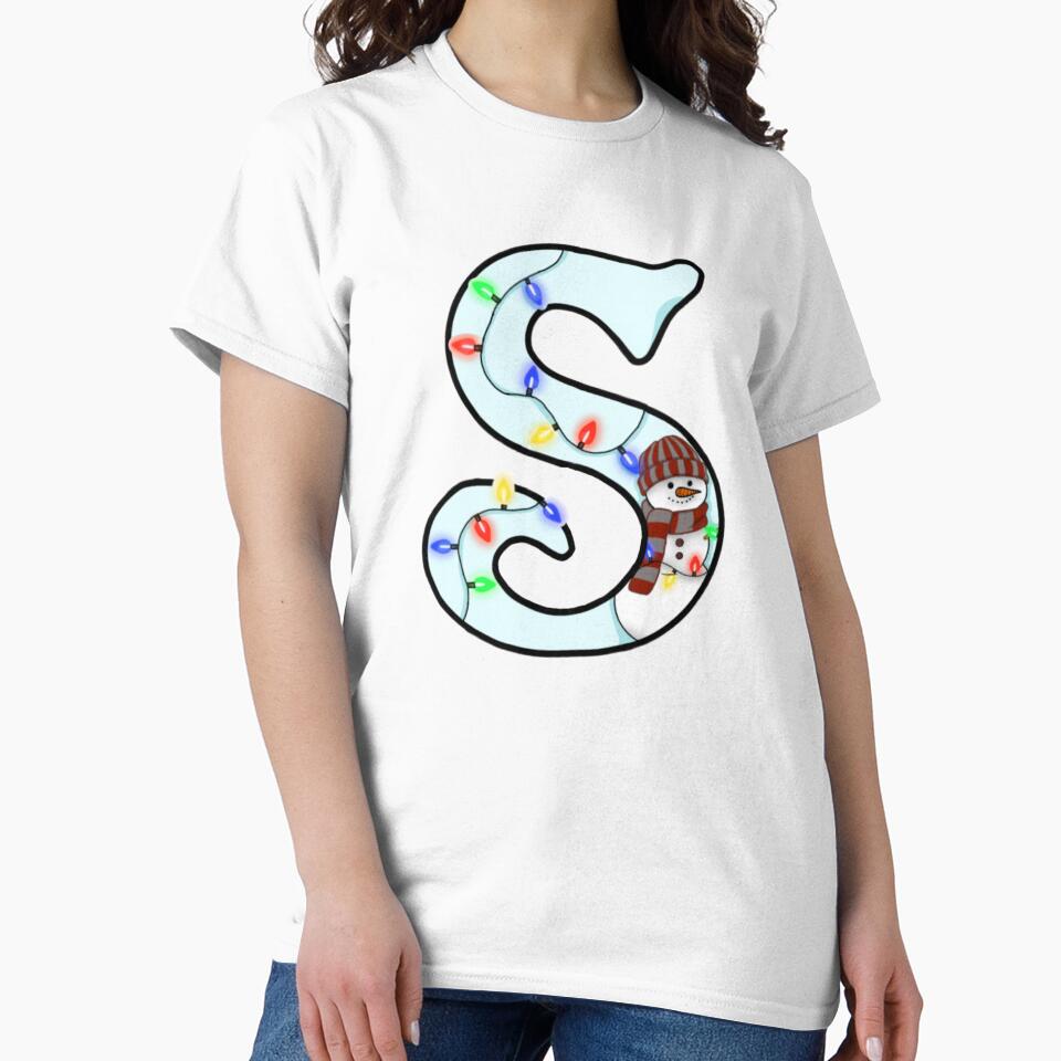 Holiday themed letter S by Artistkhg